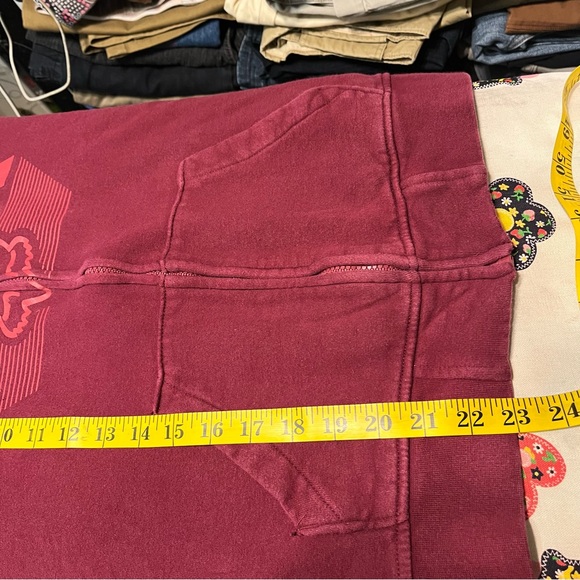 Fox Women’s Full Zip Hoodie Sweatshirt - Picture 6 of 7